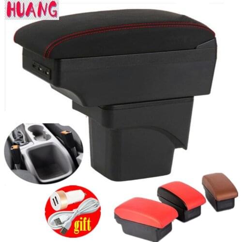 For Ford Focus 2 armrest box mk2 car accessories nterior Retrofit parts Ford Focus 2 Car Armrest box Center Storage box USB