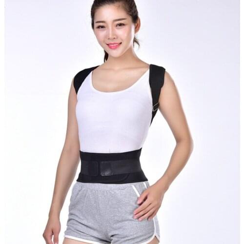 Back Waist Support Belt Posture Corrector Backs brace Belt Lumbar High Quality Male and female Corset For Posture