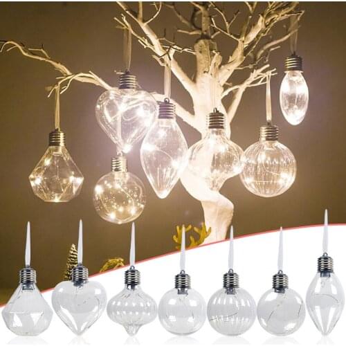 Christmas Ball LED Bulb Decorations Lamp Lights Hanging Ornament Led Wedding String Fairy Light Christmas LED Globe Festoon Bulb