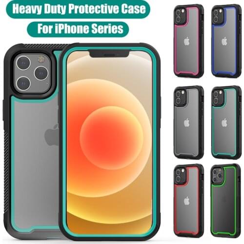 Heavy Duty Protection Case For iPhone 11 11 Pro Max iPhone 12 Mini 12 Pro Max 6 6S 7 8 Plus Full Body iPhone X XS MAX XR Cover