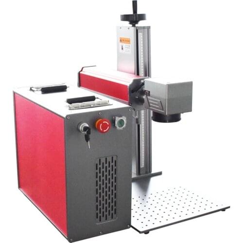 High Quality Fiber Engraver Machine For Applications In Pens, Usb, Keychains, Work Agendas Laser Marking 20W 30W 50W