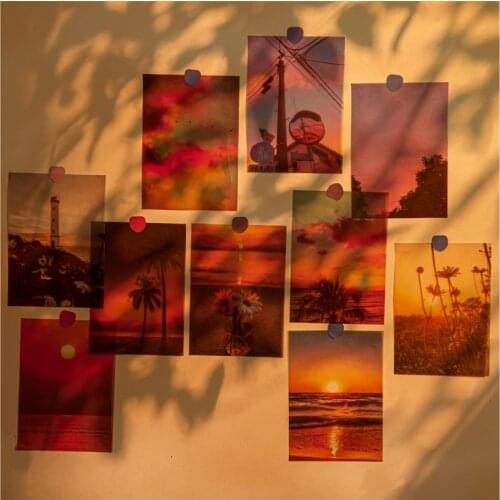 Yoofun 10pcs Creative Vintage Decoration Retro Window grille Memo Pads Transparent Sulphuric Acid Paper Loose Leaf Paper