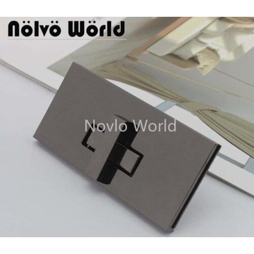 1 set test, metal locks for repair luxury purse bag handle locks women handbag locks diy hardware accessories