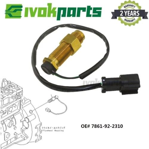 1 Pc High Quality Engine Revolution Speed Sensor 7861-92-2310 For Komatsu Excavator PC200-5 PC200-6