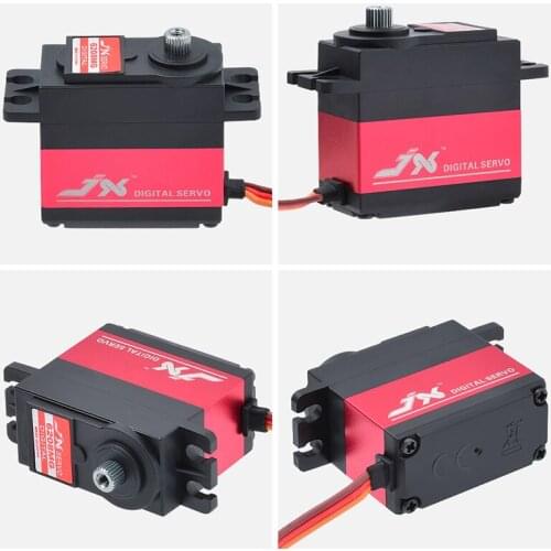 4PCS JX Servo PDI-6208MG 8kg Servo 120 Degree Metal Gear Digital Standard Servo For RC Car TRAXXAS Crawler TRX4 baja Boat Robot