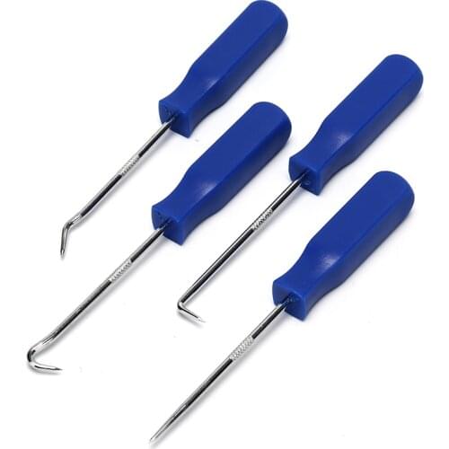 4Pcs/set Car Pick and Hook Set Automotive O Ring Oil Seal Gasket Puller Remover Craft Hand Tool