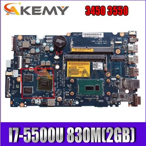 Akemy Free Shipping I7-5500U 830M(2GB) FOR Dell Latitude 3450 3550 Motherboard LA-B072P CN-0KFY45 0KFY45 Mainboard 100%Tested