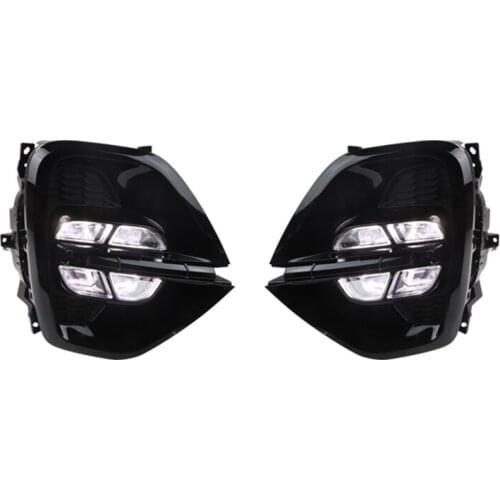 Goodmolds Car Led Daytime Light for Kia Sportage Kx5 2018 2019 led drl fog lamp cover