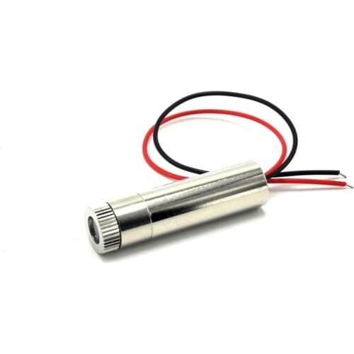 Dia 12mm 780nm 10mW Focusable IR Infrared Diode Laser Adjusted Focus Dot Module 3V- 5V