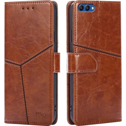 Huawei Honor View 10 Case Luxury Flip Leather Wallet Book Cover Case for Huawei Honor V10 5.99'' Phone Case