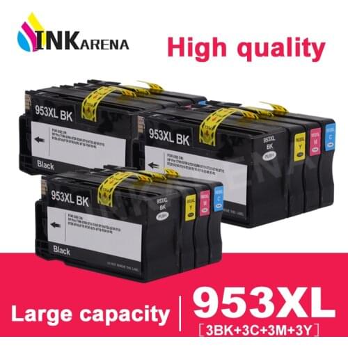 INKARENA Printer Cartridges 953 for HP 953 XL Ink Cartridge For HP OfficeJet Pro 8700 8720 8200 8710 8210 8740 8745 Printers