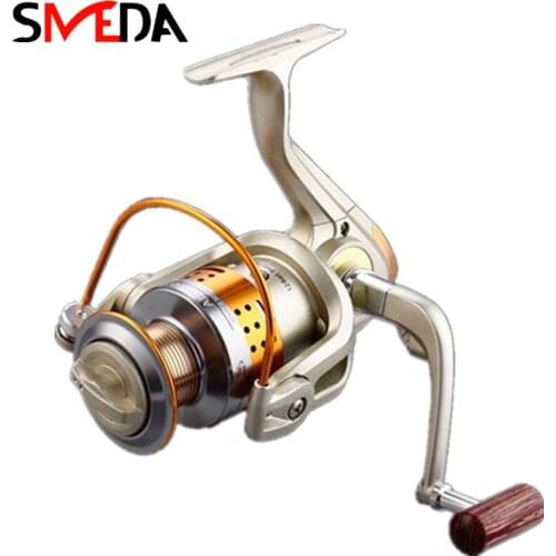 Fishing Reels 5.2:1 Carretilha De Pesca Peche River Laker Professional Metal Left/Right Hand Spinning Reel Wheels