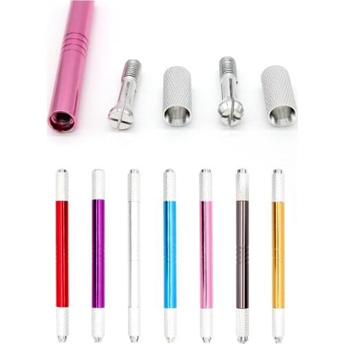 KZBOY 20PCS New Double Head Top Quality Microblading Pen Tool with Independent Sterile Packaging for Eyebrow Lip Eyeliner