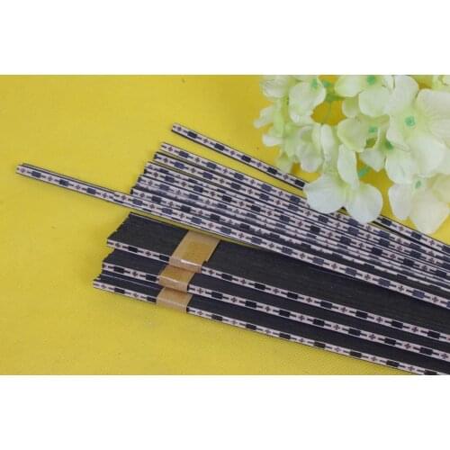 25x Guitar Binding Inlay Body Project Purfling Strip Solid wood Guitar parts 640 x 6 x 1.0mm Solid wood Multiple choose