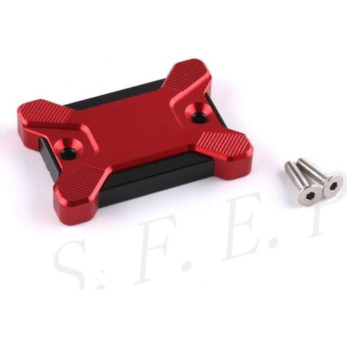 Motorcycle CNC Aluminum Brake Fluid Fuel Reservoir Tank Cap Cover For Honda Forza 300 2018-2019