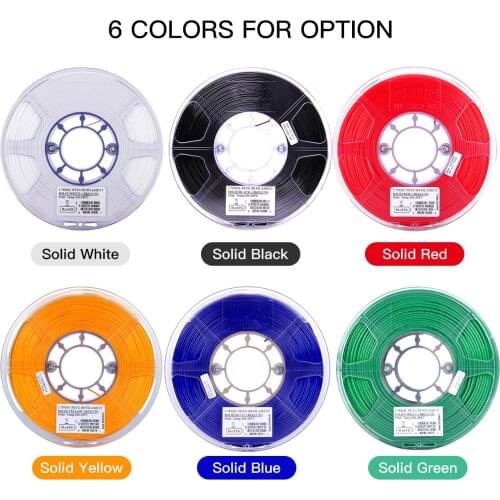 ESUN PETG 1.75mm 3D Printer Filament Printing Consumables 1kg Spool Material Refills Solid