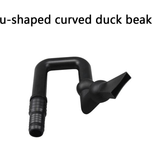 New Multi Angle Adjustable Water Outlet Fittings for Fish Tank Aquarium Pump Duckbill Nozzle Water Outlet Return Pipe Fitting