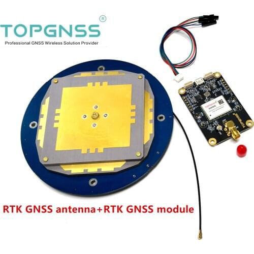 RTK GPS GNSS GLONASS GALILEO antenna module receiver UART TTL level 5V TOP148