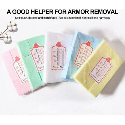 550pcs Lint-Free Nail Polish Remover Cotton Wipes Cleaning Lint Free Paper Pad Soak off Remover Manicure tool