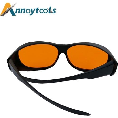 190-490NM Laser protective glasses UVC ultraviolet orange Safety glasses