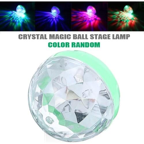 USB Mini Disco Lights Portable Home Party Light DC 5V 4W USB Powered Led Stage Party Ball Colorful Effect Stage Lamp