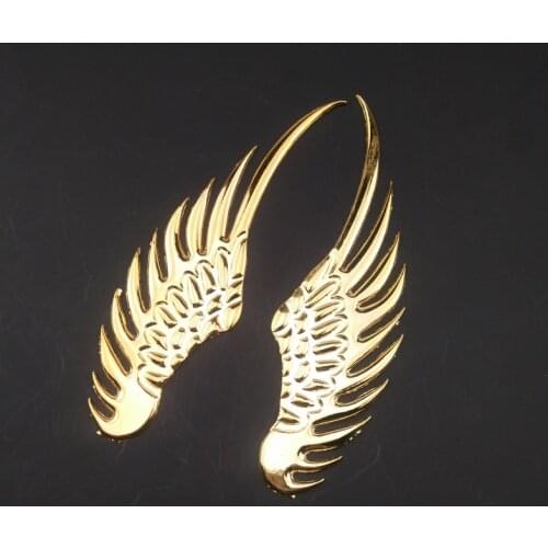 1 Pair of Fashion 3D Wings Car Stickers For Toyota avensis Corolla Prius RAV4 Camry Reiz Venza Highlander Prado Sequoia auris