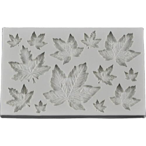 1 Piece Leaf Silicone Mold Fondant Mold Cake Decorating Tools Chocolate Mold Baking Mold K215