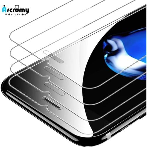 10PCS 9H Screen Protector for iPhone 11 Pro 12 Mini X XS Max XR 8 Plus 7 6 6S 5S 5C 8plus 5SE 5 4s Tempered Glass Protective