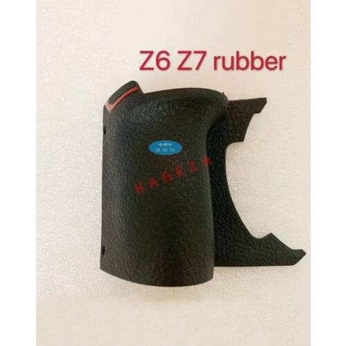 100% Original Grip Rubber UNIT For Nikon Z6 Z7 Camera grip leather rubber skin 129RZ Repair Parts