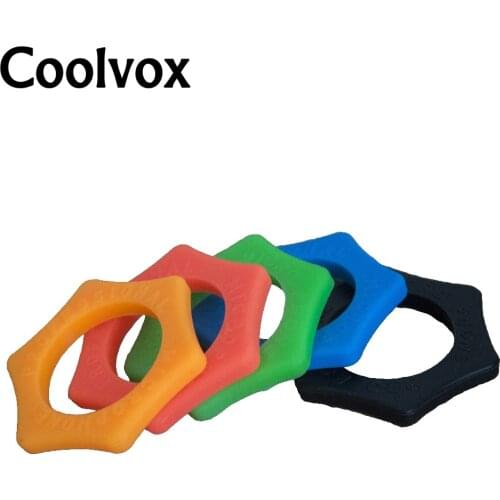 Wired Or Wireless Microphone Anti Slip Holder Ring Six Angle Shape Ring For Stage Interview Microphone Protection 35mm 2pcs