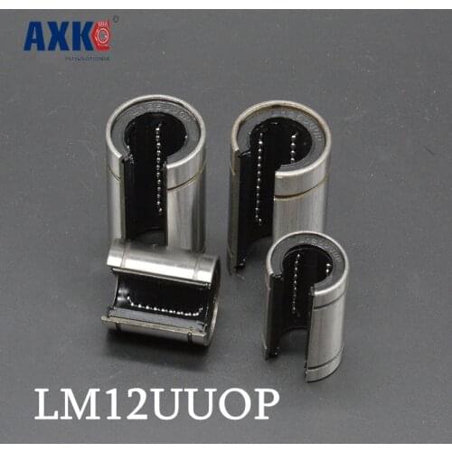 8pcs/lot Lm12uuop 12mm Open Type Linear Ball Bearing 12x21x30 Mm Linear Bearing Bushing Linear Motion Bearing 12mmx21mmx30mm