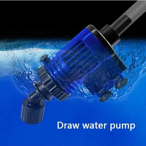 Automatic Aquarium Water Changer pump to for Any type aquarium fish tank, Gravel Cleaner tools Sand Washer Filter