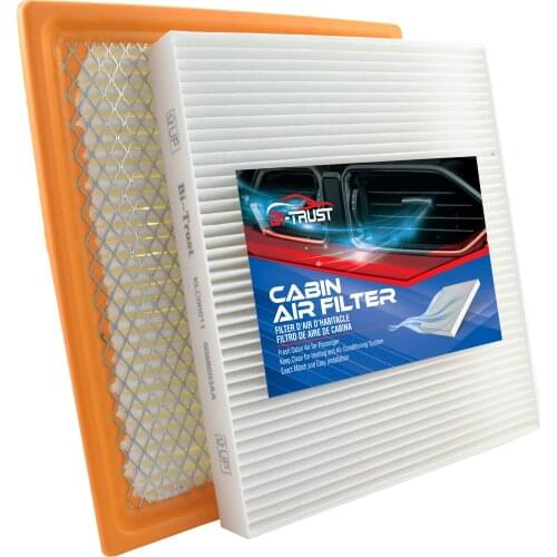 Bi-Trust Engine & Cabin Air Filter for 2009-2019 Dodge Journey L4 2.4L/2009-2010 Dodge Journey V6 3.5L