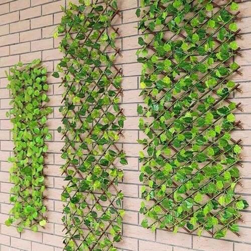 Artificial Garden Plant Fence UV Protected Privacy Screen Greenery Walls Outdoor Indoor Use Garden Fence Backyard Home Decor