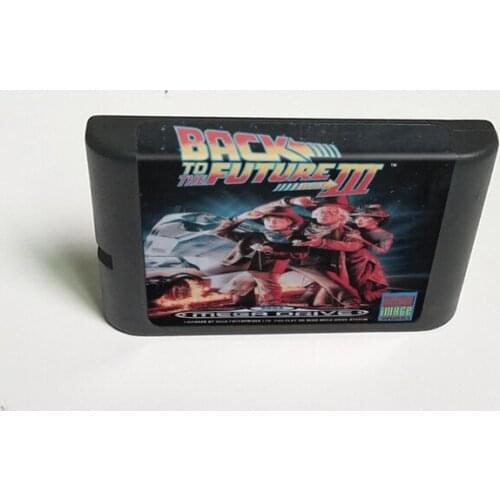 Back to the Future Part III 3 - 16 Bit MD Game Card for Sega Megadrive Genesis Video Game Console Cartridge