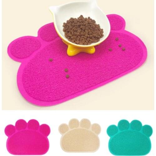 Pet Cat Litter Mat Waterproof Litter Trapper Mats Cat Accessories Non-Slip Foot Mat