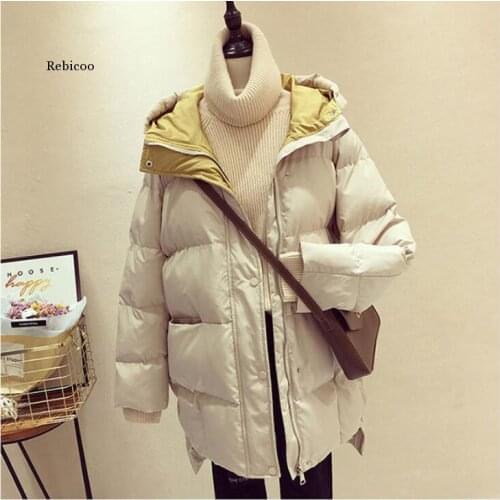 Winter Women Jacket Long Hooded Cotton Padded Female Coat High Quality Warm Outwear Womens Parka Manteau Femme Hiver