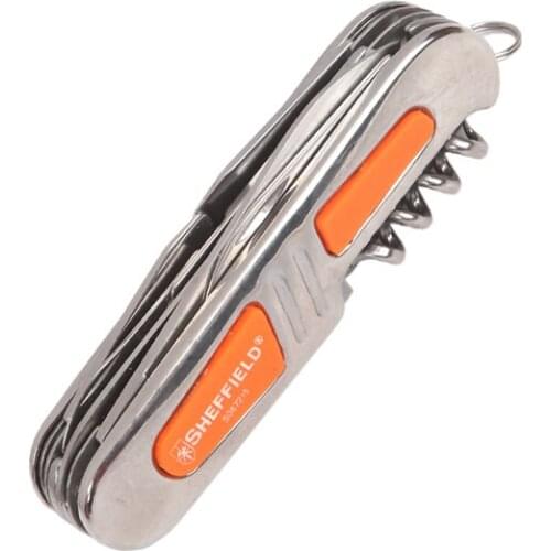 Stainless steel multifunctional knife outdoor camping mountaineering folding knife multipurpose knife art