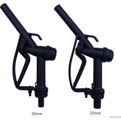 Plastic Manual Heavy Duty Fuel Nozzle with Hook 25mm/20mm 1" 3/4" Straight Spout -Diesel & Gasoline Nozzle, Max Flow wholesales