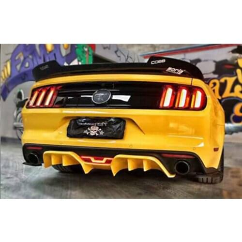 Suitable for Three Modified Piece Spoiler Rear Lip Rtr Blade of 2016-18 Ford Mustang