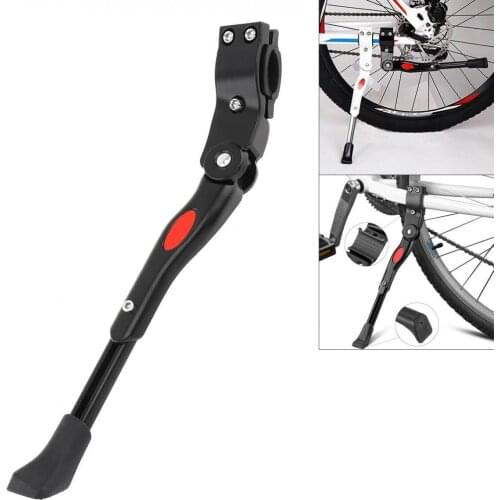 Bike Kick stand+Installation Tool 34.5-40cm Adjustable MTB Road Bike Parking Rack Mountain Bike Support Side Foot Brace Cycling