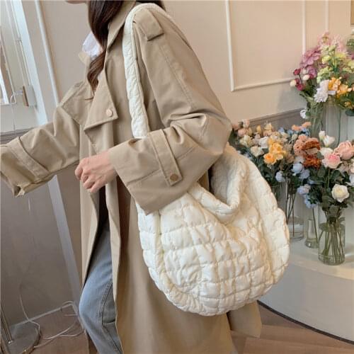Simple Design Women Wide Strap Shoulder Bag Large Capacity Ladies Daily Casual Tote for Shopping Fashion Female Messenger Bag