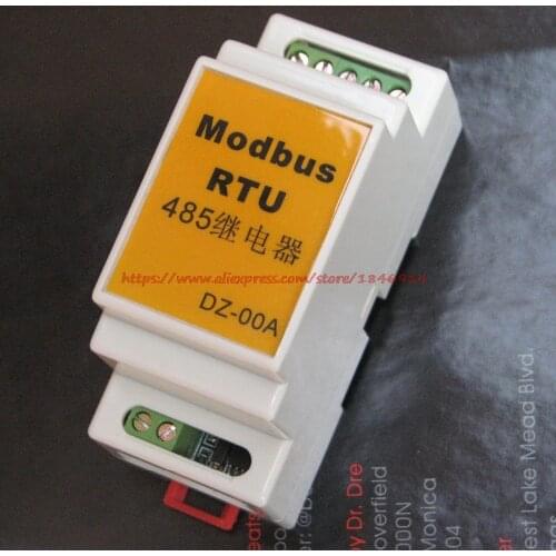 Free shipping 485 relay module Modbus RTU protocol switch module of digital quantity module 485 switch