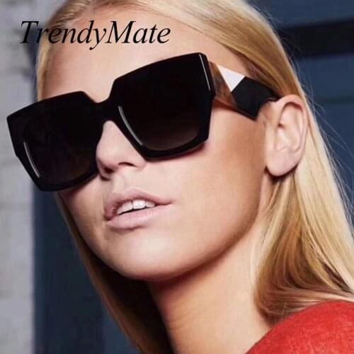 Luxury Vintage Square Sunglasses Women Brand Designer 2018 Cat Eye Sun Glasses for Women Female Ladies Sunglass Oculos 1301T