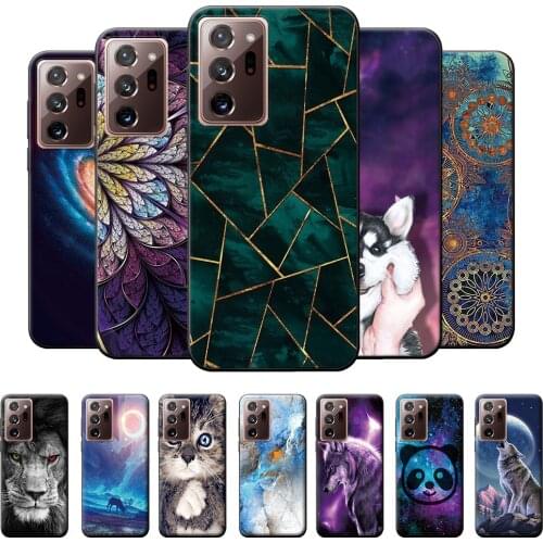 For Samsung Galaxy Note 20 Ultra Case Silicone Back Cover Cases For Samsung Note 20 Ultra Cases Note20 Ultra Cartoon Phone Etui