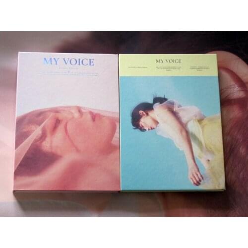 SNSD Taeyeon autographed signed First album My Voice Deluxe Edition korean ver 04.2017 presale