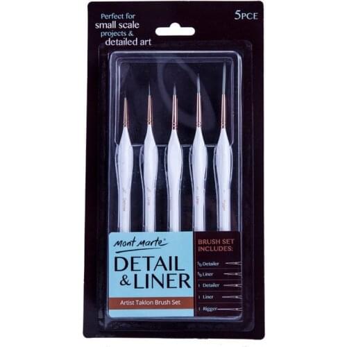 Super Quality Weasels Hair Hook Line Brush Pen Watercolor Soft Hair Oil Painting Ultra-fine Hand-painted Pen Set Art Supplies