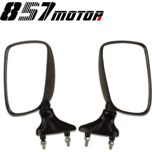 Reflector Rearview Mirrors Side Mirrors For YAMAHA FZR250 FZR400 TZM150 TZR250 3XV TZR150
