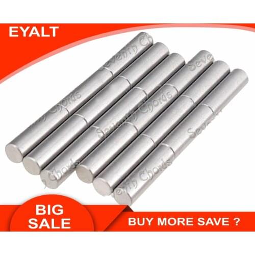 60 Pcs Guitar Humbucker Pickup Magnetized Alnico 5 Polepiece Slug Pole Slug 18mm Parts