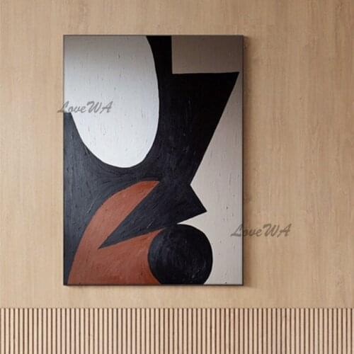 Abstract Painting With Strong Contrast Between Light And Shade Wall Art Home Decor Picture Modern Oil Painting On Canvas Unframe